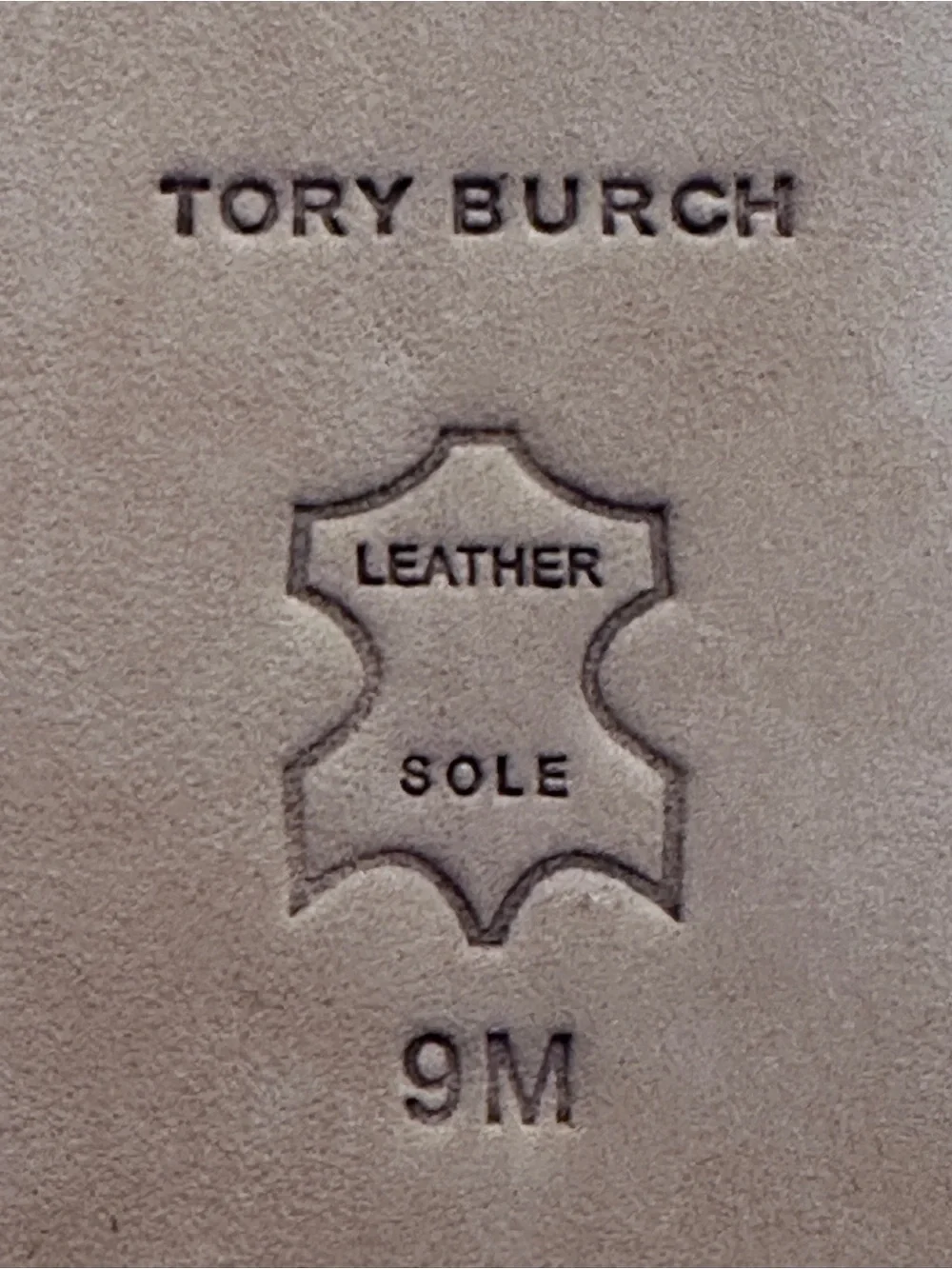 Tory Burch Coral Leather Thong Sandals with Gold Logo Medallion